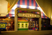 Fachada do Circo da Pizza, na Vila Guilherme, em São Paulo • Divulgação