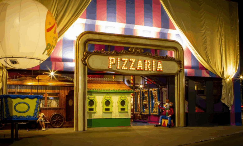 Fachada do Circo da Pizza, na Vila Guilherme, em São Paulo • Divulgação